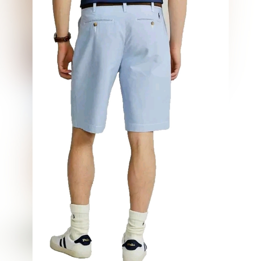 Polo Ralph Lauren Sky Blue Flat Front Shorts